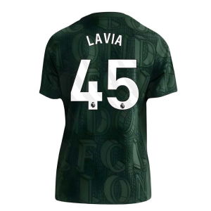 2025-2026 Chelsea Pre Match Shirt (Green) - Kids (Lavia 45)
