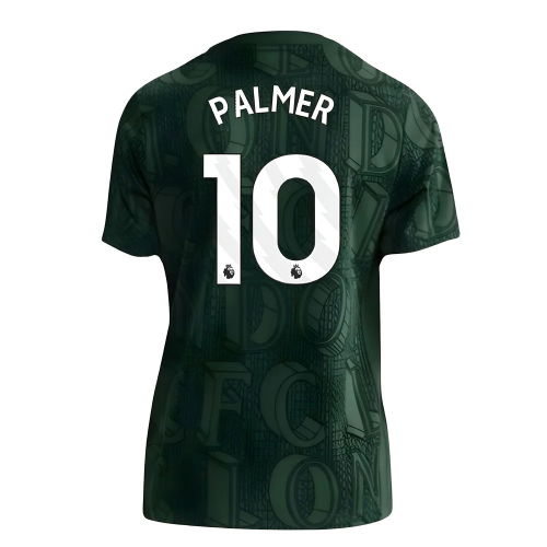 2025-2026 Chelsea Pre Match Shirt (Green) - Kids (Palmer 10)