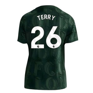 2025-2026 Chelsea Pre Match Shirt (Green) - Kids (Terry 26)