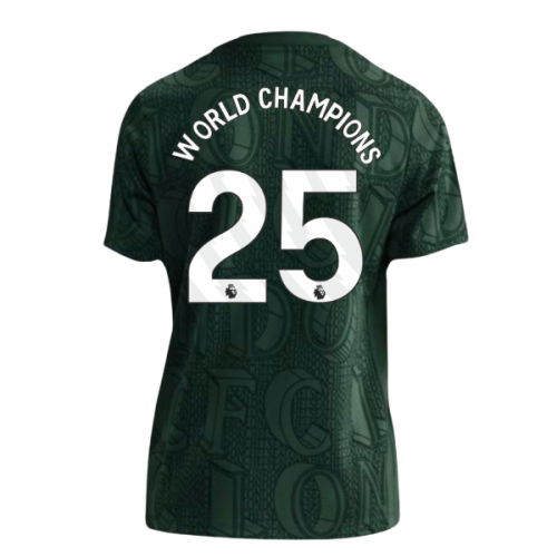 2025-2026 Chelsea Pre Match Shirt (Green) - Kids (World Champions 25)