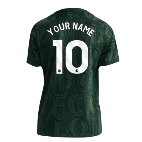 2025-2026 Chelsea Pre Match Shirt (Green) - Kids (Your Name)