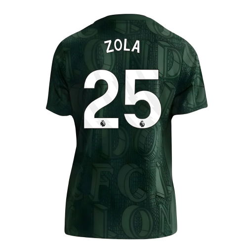 2025-2026 Chelsea Pre Match Shirt (Green) - Kids (Zola 25)