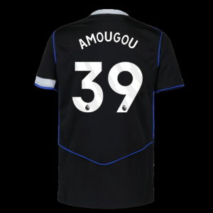 2025-2026 Chelsea Third Authentic Shirt (Amougou 39)
