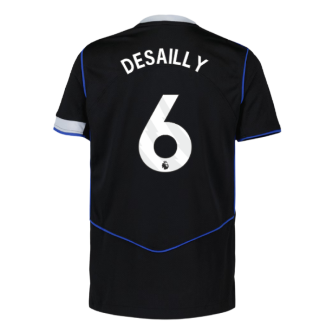 2025-2026 Chelsea Third Authentic Shirt (Desailly 6)