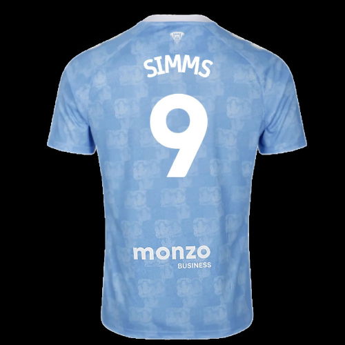 2025-2026 Coventry City Home Shirt (Simms 9)
