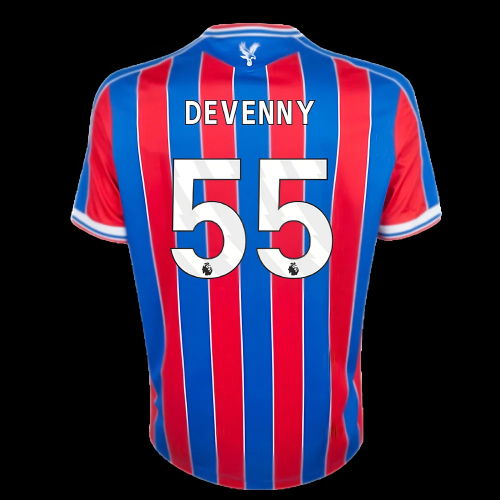 2025-2026 Crystal Palace Home Shirt (Devenny 55)