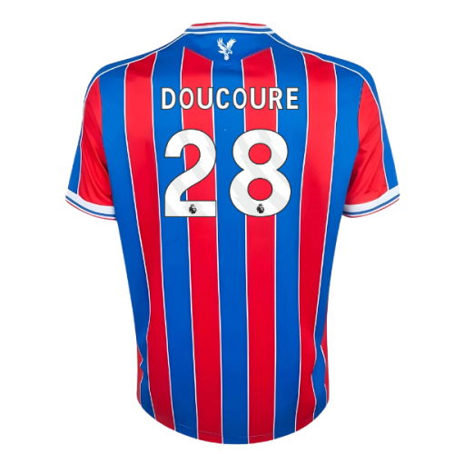 2025-2026 Crystal Palace Home Shirt (Doucoure 28)
