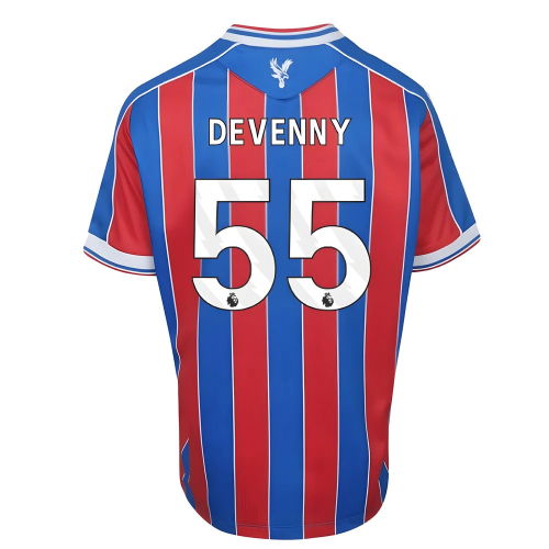 2025-2026 Crystal Palace Home Shirt (Kids) (Devenny 55)