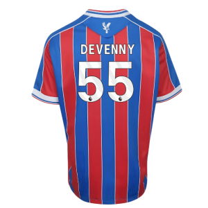 2025-2026 Crystal Palace Home Shirt (Kids) (Devenny 55)