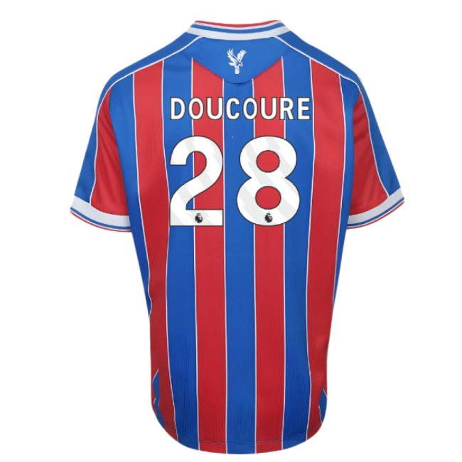 2025-2026 Crystal Palace Home Shirt (Kids) (Doucoure 28)