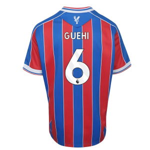 2025-2026 Crystal Palace Home Shirt (Kids) (Guehi 6)