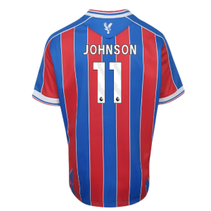 2025-2026 Crystal Palace Home Shirt (Kids) (Johnson 11)