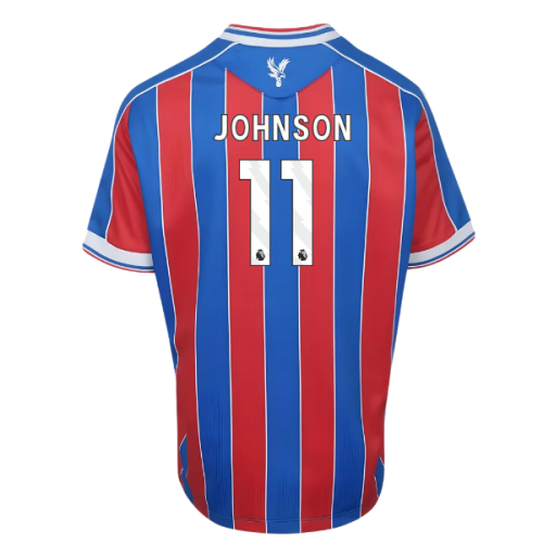 2025-2026 Crystal Palace Home Shirt (Kids) (Johnson 11) 2025-2026 Crystal Palace Home Shirt (Kids) (Johnson 11)