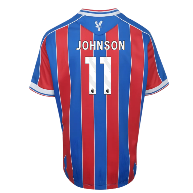 2025-2026 Crystal Palace Home Shirt (Kids) (Johnson 11)