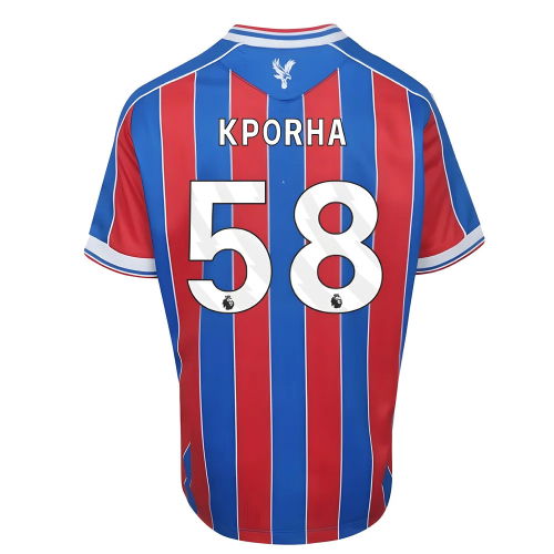 2025-2026 Crystal Palace Home Shirt (Kids) (Kporha 58)
