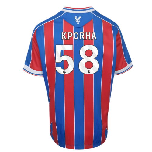 2025-2026 Crystal Palace Home Shirt (Kids) (Kporha 58)