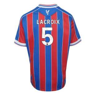 2025-2026 Crystal Palace Home Shirt (Kids) (Lacroix 5)