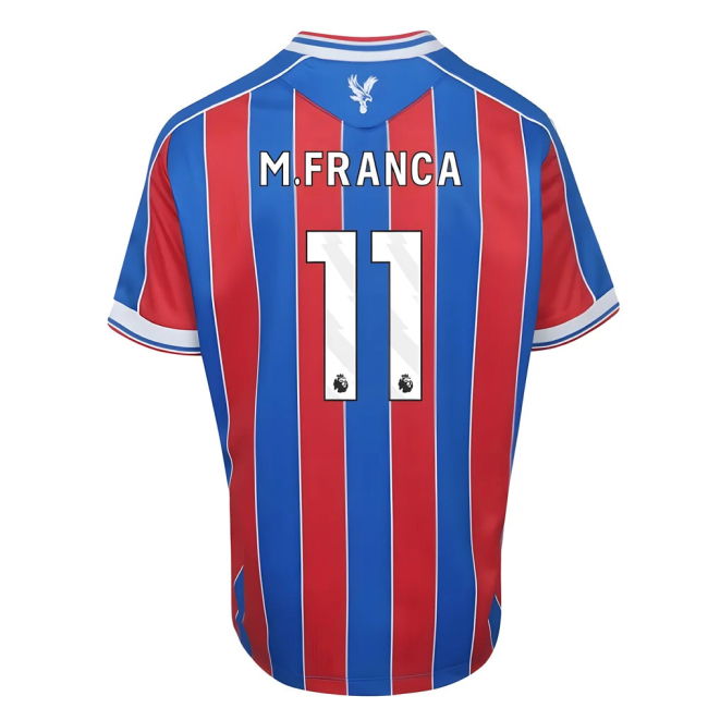 2025-2026 Crystal Palace Home Shirt (Kids) (M.Franca 11)