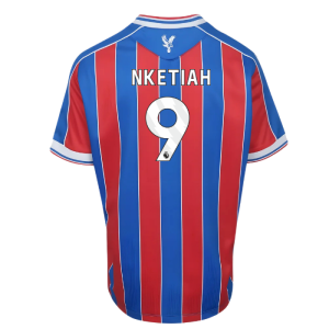 2025-2026 Crystal Palace Home Shirt (Kids) (Nketiah 9)