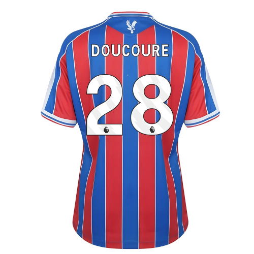 2025-2026 Crystal Palace Home Shirt (Womens) (Doucoure 28)
