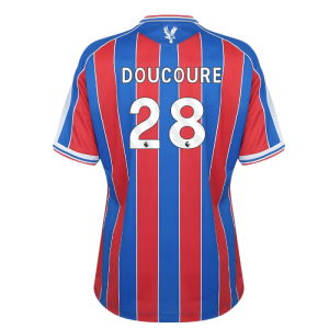2025-2026 Crystal Palace Home Shirt (Womens) (Doucoure 28)