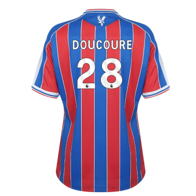 2025-2026 Crystal Palace Home Shirt (Womens) (Doucoure 28)