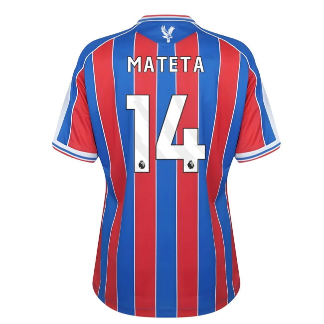 2025-2026 Crystal Palace Home Shirt (Womens) (Mateta 14)