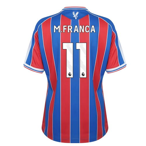 2025-2026 Crystal Palace Home Shirt (Womens) (M.Franca 11)