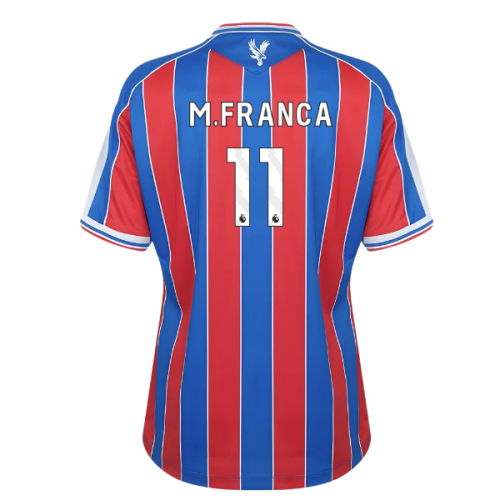 2025-2026 Crystal Palace Home Shirt (Womens) (M.Franca 11)