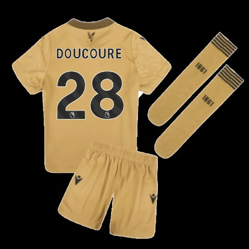 2025-2026 Crystal Palace Third Little Kids Infant Kit (Doucoure 28)