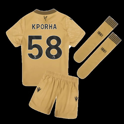 2025-2026 Crystal Palace Third Little Kids Infant Kit (Kporha 58)