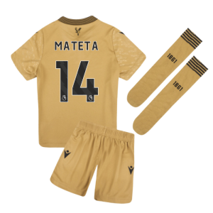 2025-2026 Crystal Palace Third Little Kids Infant Kit (Mateta 14)