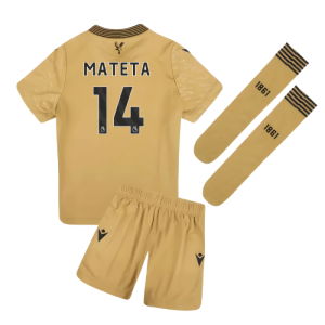 2025-2026 Crystal Palace Third Little Kids Infant Kit (Mateta 14)