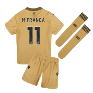 2025-2026 Crystal Palace Third Little Kids Infant Kit (M.Franca 11)