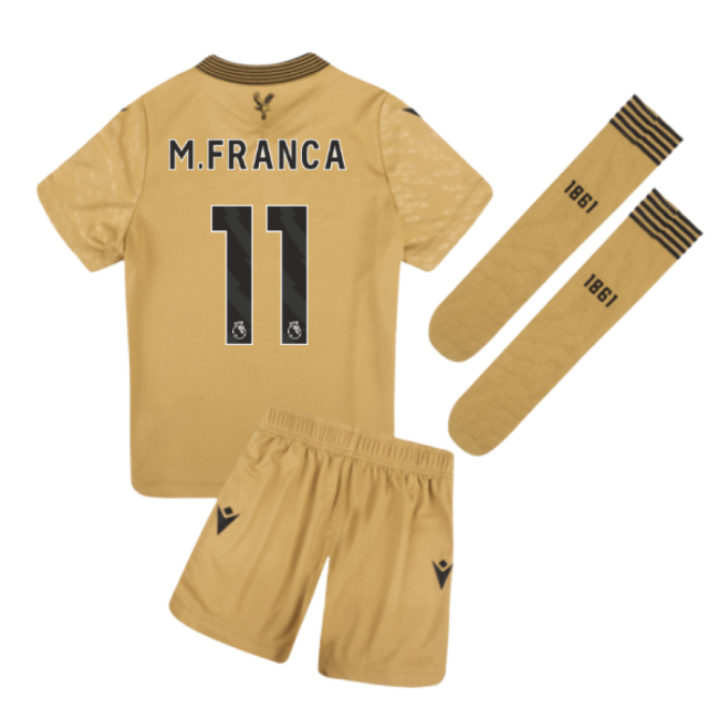 2025-2026 Crystal Palace Third Little Kids Infant Kit (M.Franca 11)