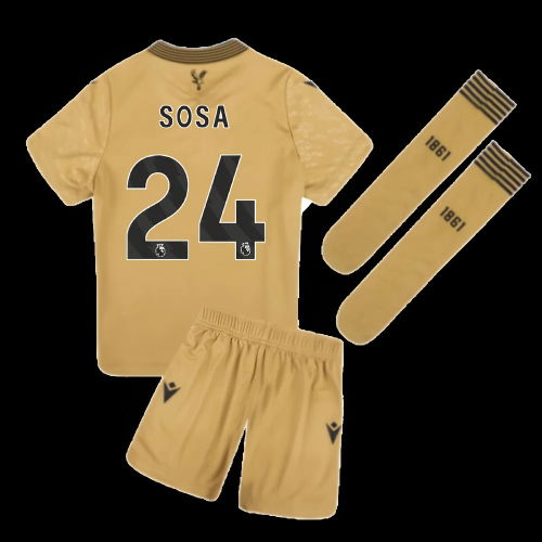 2025-2026 Crystal Palace Third Little Kids Infant Kit (Sosa 24)