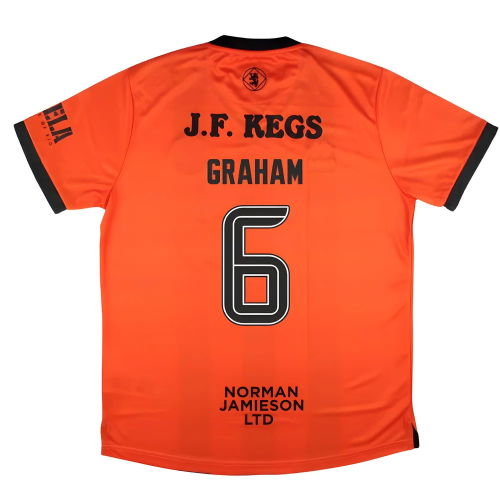 2025-2026 Dundee United Home Shirt (Graham 6)