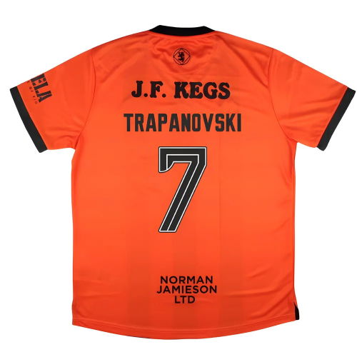 2025-2026 Dundee United Home Shirt (Trapanovski 7)