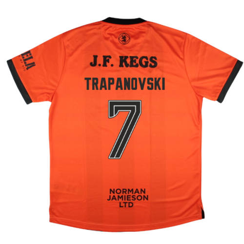 2025-2026 Dundee United Home Shirt (Trapanovski 7)