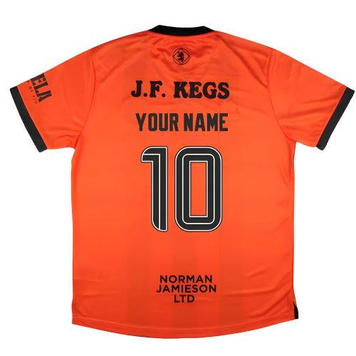 2025-2026 Dundee United Home Shirt (Your Name)