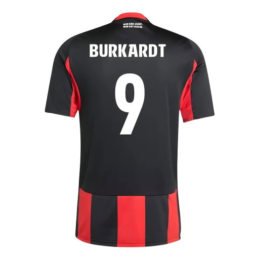2025-2026 Eintracht Frankfurt Home Shirt (Burkardt 9)