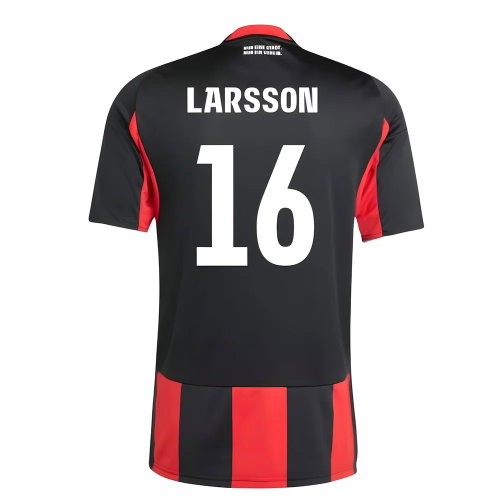 2025-2026 Eintracht Frankfurt Home Shirt (Larsson 16)