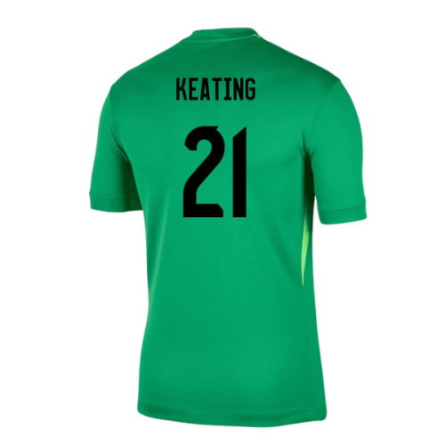 2025-2026 England Goalkeeper Shirt (Green) (Keating 21)