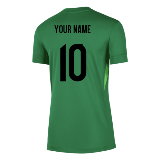 2025-2026 England Goalkeeper Shirt (Green) - Womens (Your Name)  2025-2026 England Goalkeeper Shirt (Green) - Womens (Your Name)