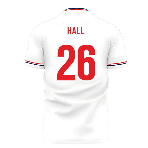 2025-2026 England Home Cross Concept Shirt (Libero) Adult Short Sleeve (Hall 26)