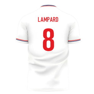2025-2026 England Home Cross Concept Shirt (Libero) Adult Short Sleeve (Lampard 8)