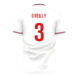 2025-2026 England Home Cross Concept Shirt (Libero) Adult Short Sleeve (O Reilly 3)