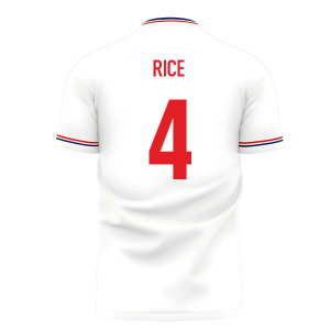 2025-2026 England Home Cross Concept Shirt (Libero) Adult Short Sleeve (Rice 4)