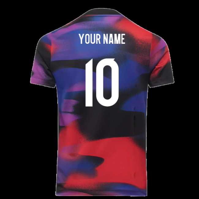 2025-2026 England WEC Academy Pro Pre Match Shirt (Kids) (Your Name)