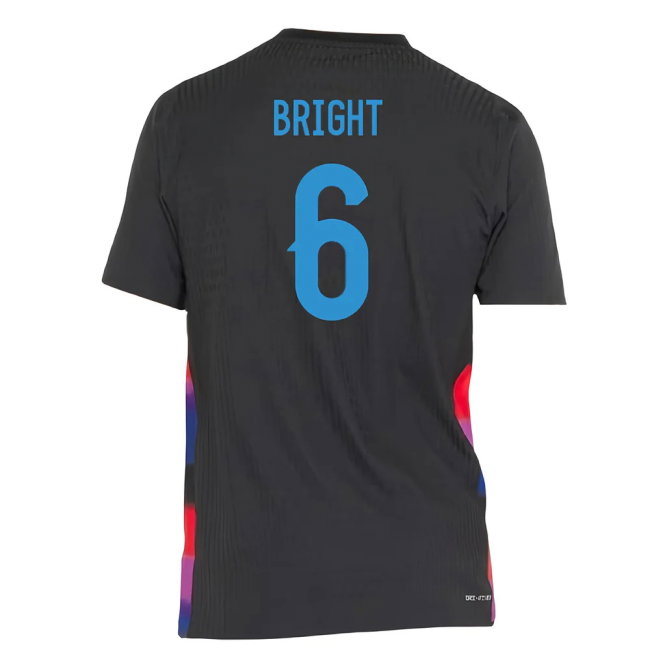 2025-2026 England WEC Authentic Away Shirt (Black) - Mens (BRIGHT 6)